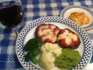 Eggplant Parmesan Dinner