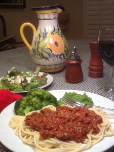 Spaghetti with 'Meat' Sauce