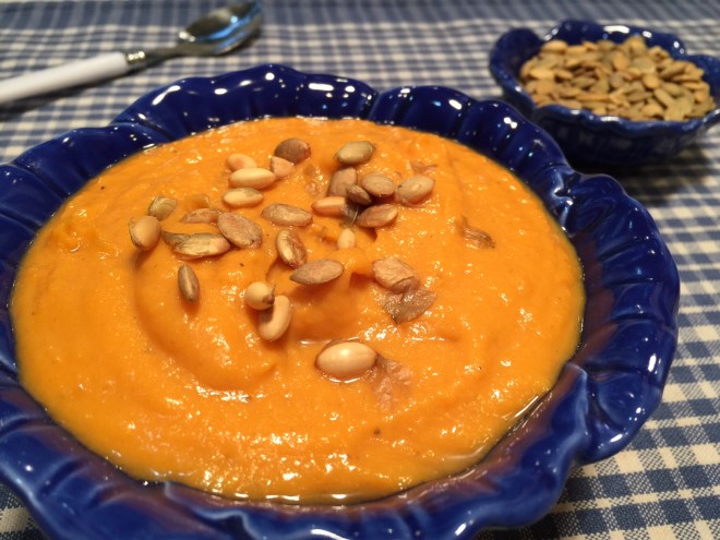CREAMY SWEET POTATO SOUP