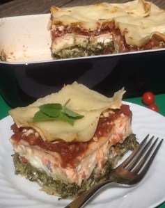 Italian Flag Lasagna
