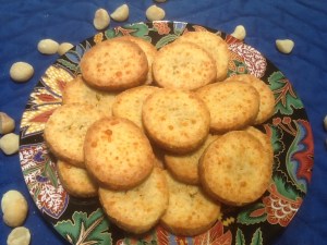 Macadamia Cheese Biscuits