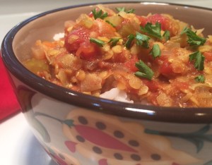 CURRIED LENTIL STEW