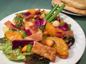 Colorful MANDARIN TOFU SALAD