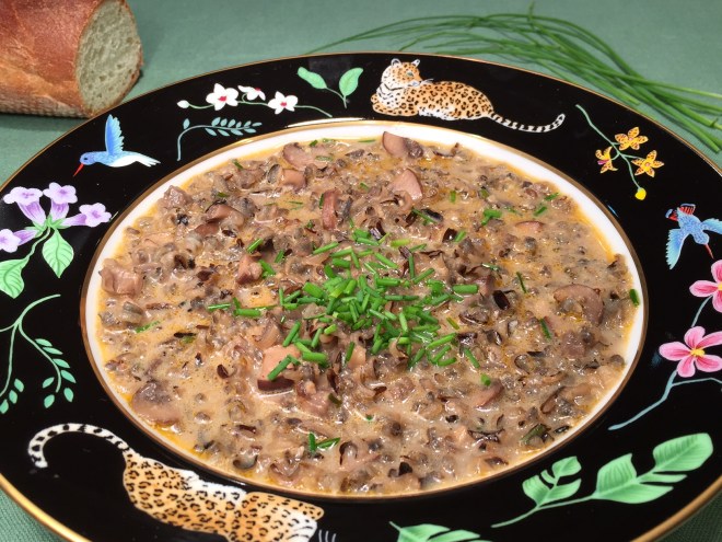 WLD RICE & MUSHROOM SOUP