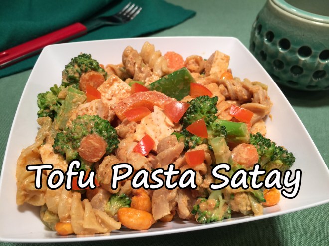 Tofu Pasta Satay