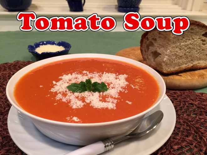 tomato soup text