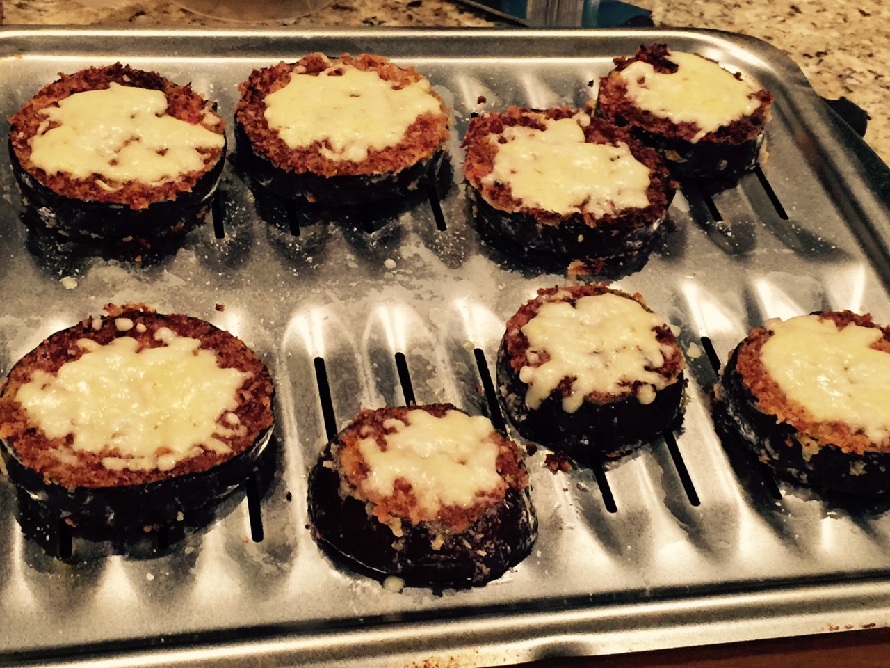 eggplant melted cheese