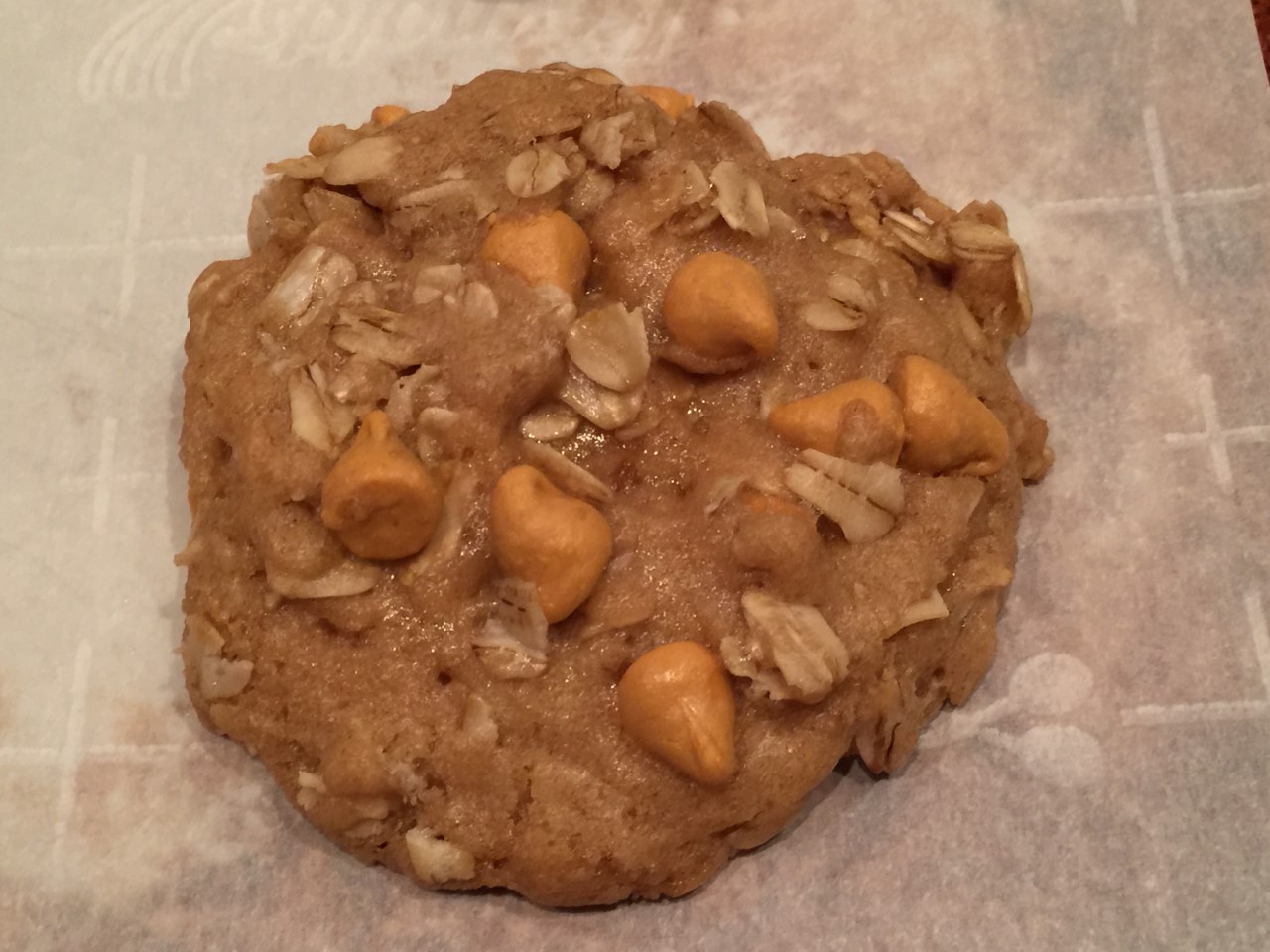 oatmeal cookie baked