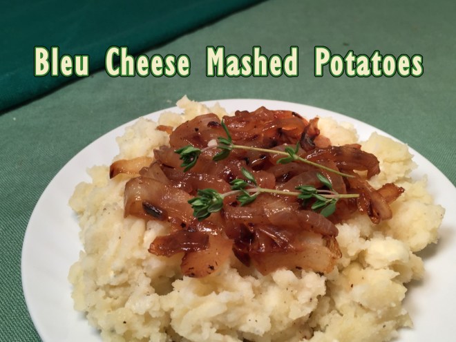 bleu cheese mashed potatoes text