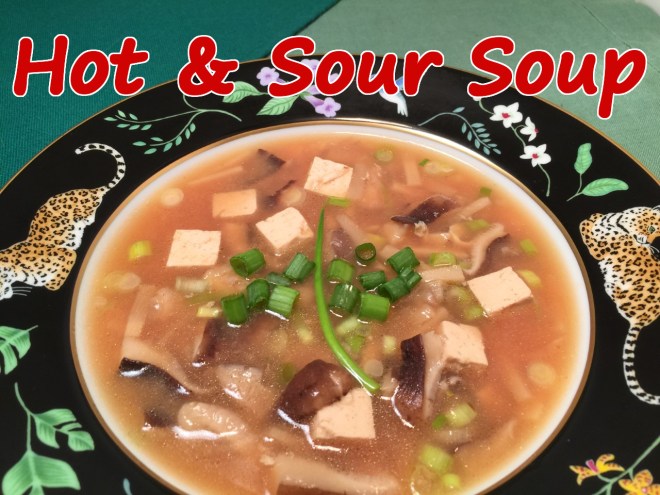 hot &amp; sour soup text