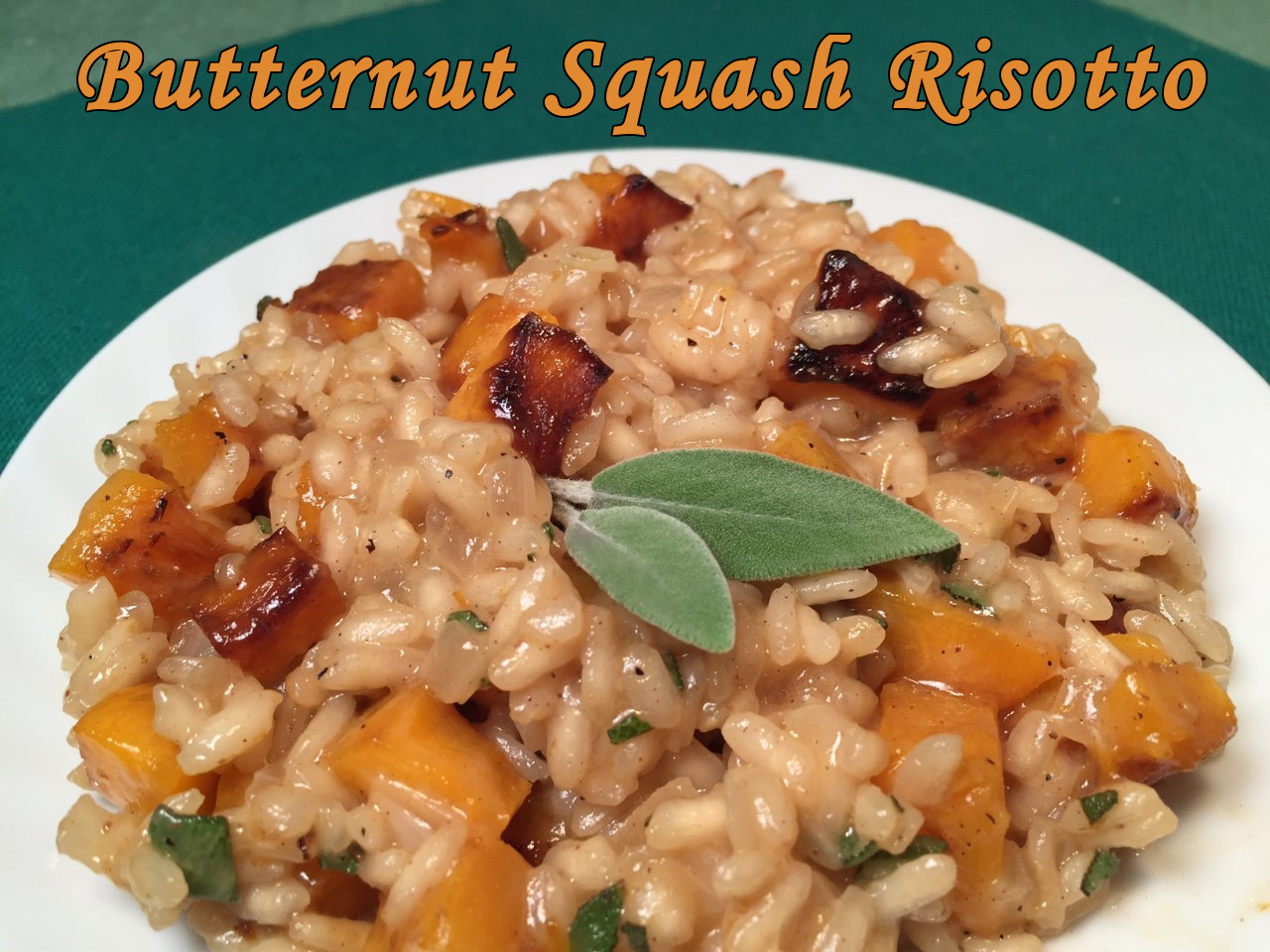 butternut risotto text