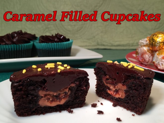 caramel filled cupcakes text2