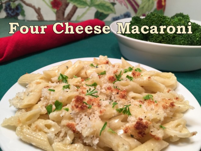 four cheese mac text