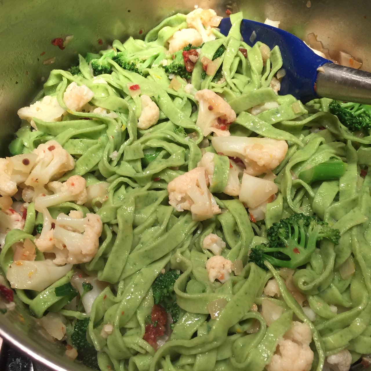 fettuccine with brocc caulif8