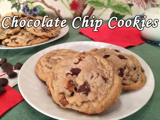 chocolate chip cookies text