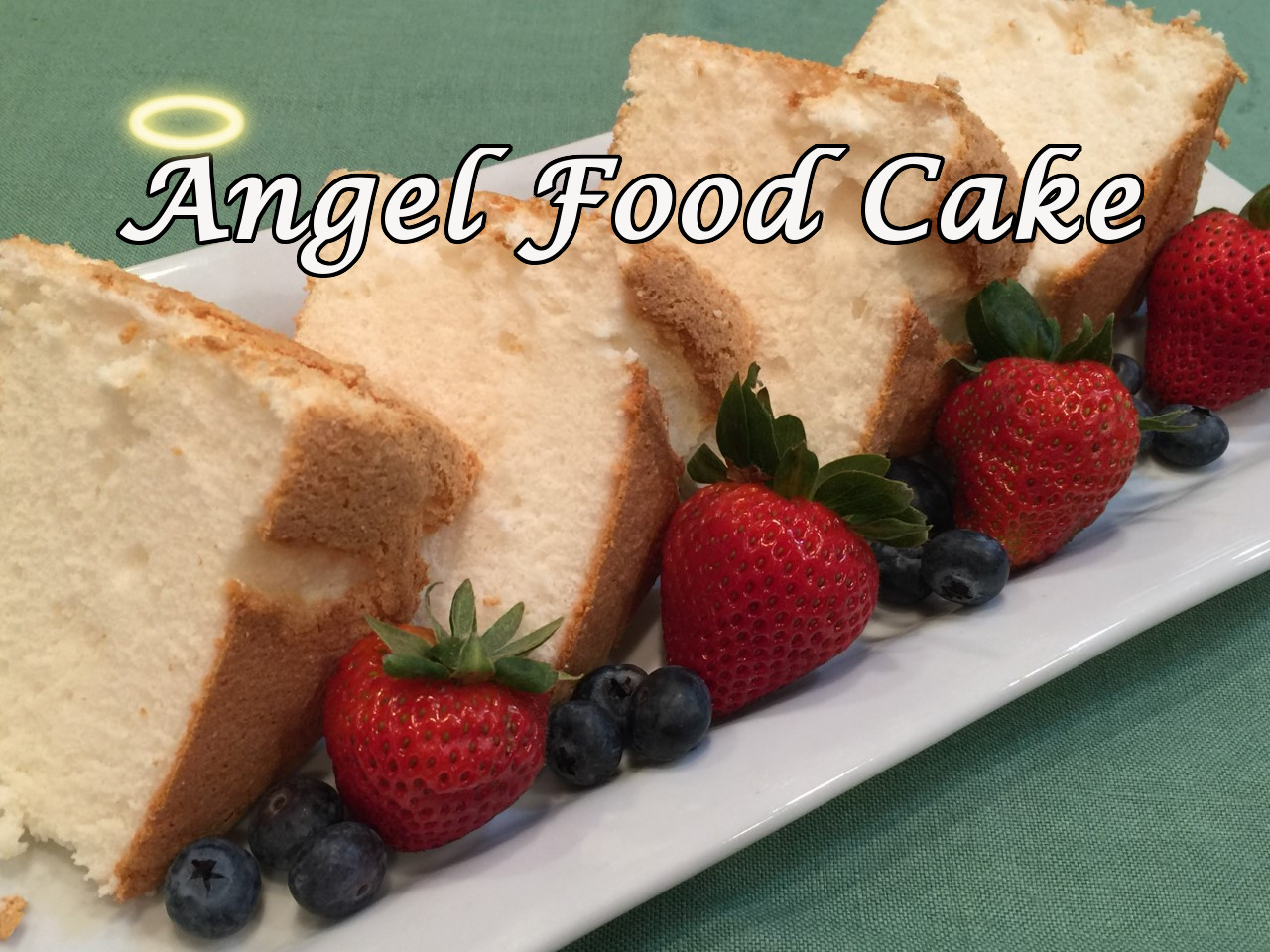 angel food cake2 text halo