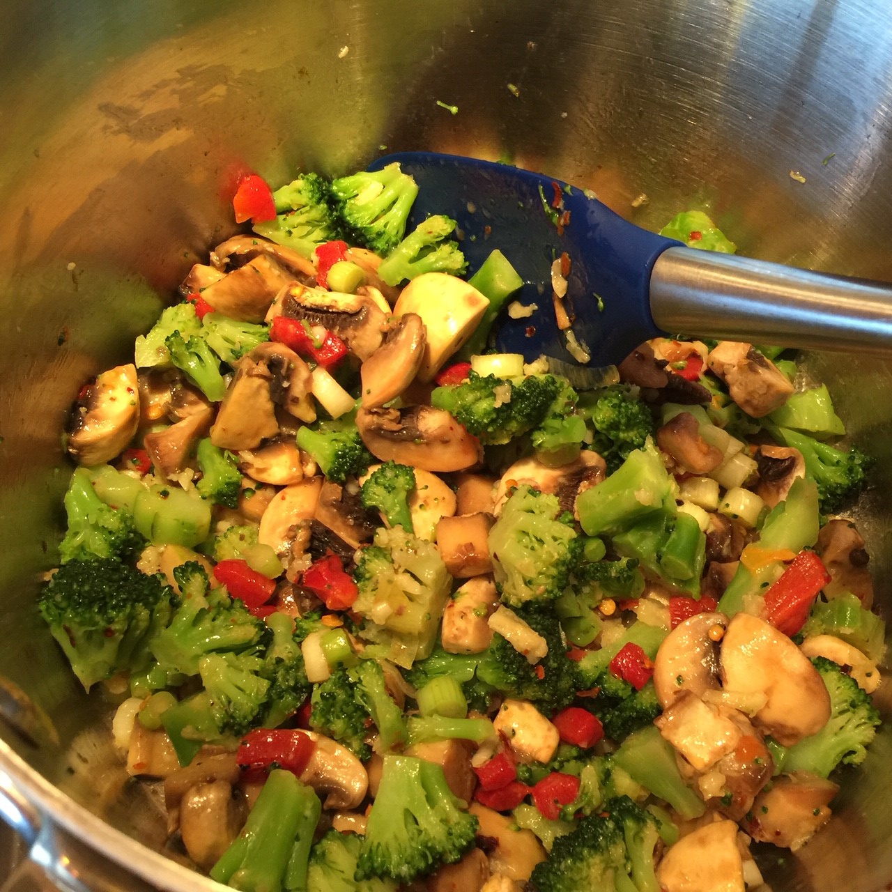 broccoli garlic pasta8